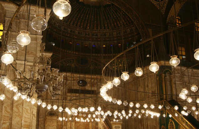 Mesquita Muhammad Ali, apelidada de Mesquita de Alabastro, no Cairo