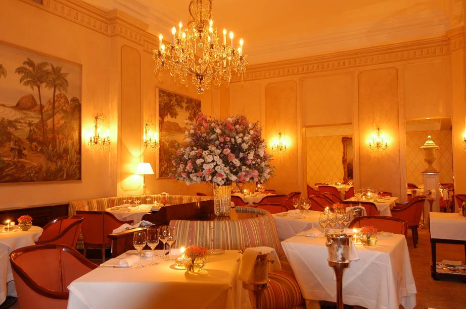 Ambiente do restaurante Cipriani, no Rio de Janeiro