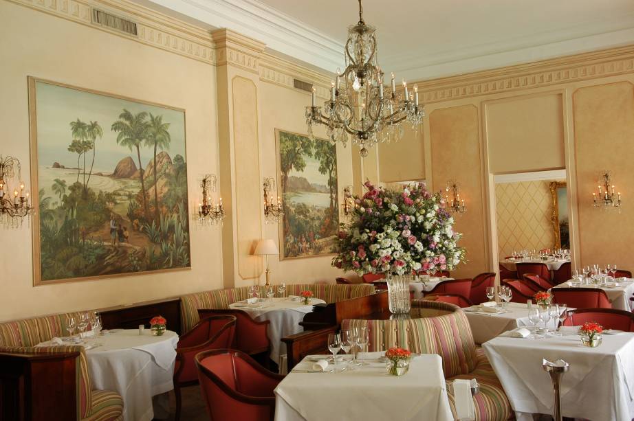 Ambiente do restaurante Cipriani, no Rio de Janeiro