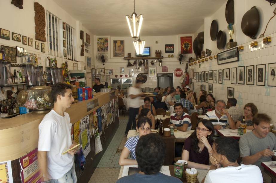 Ambiente do bar Jobi, no Rio de Janeiro