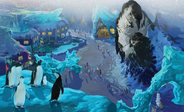 <strong>Antarctica - Empire of Peguin</strong>, atração de 2013 no SeaWorld