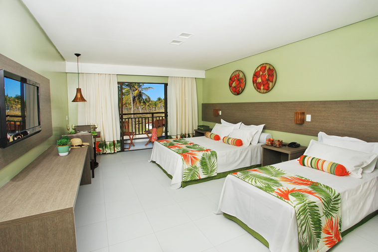 Apartamento triplo standard do Best Western Plus Vivá, em Porto de Galinhas