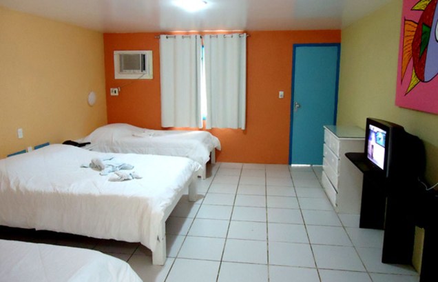 Apartamentos do hotel Beira Mar, em Porto de Galinhas