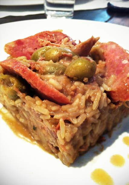 Arroz de pato do restaurante Antiquarius Grill, no Rio de Janeiro