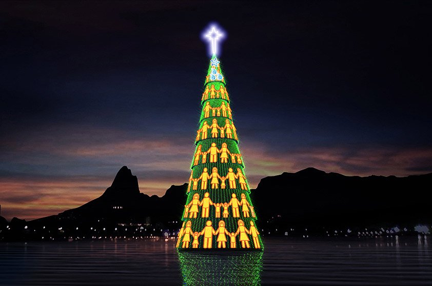 Árvore de Natal da Lagoa, no Rio, será inaugurada no sábado (30) | Viagem e  Turismo
