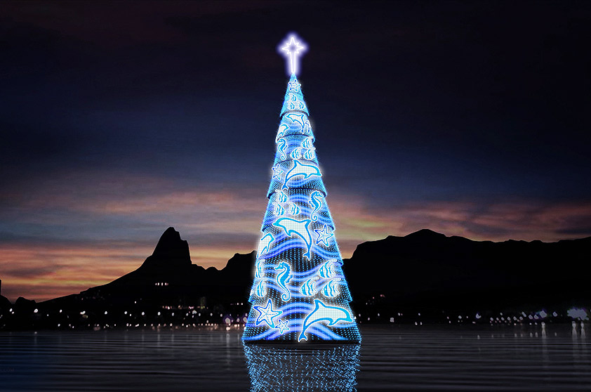 Árvore de Natal da Lagoa, no Rio, será inaugurada no sábado (30) | Viagem e  Turismo