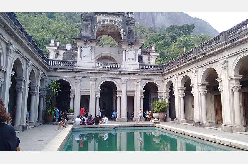 Jackson Gomez mandou outra foto lindona do Parque da Lage, pertinho do Jardim Botânico