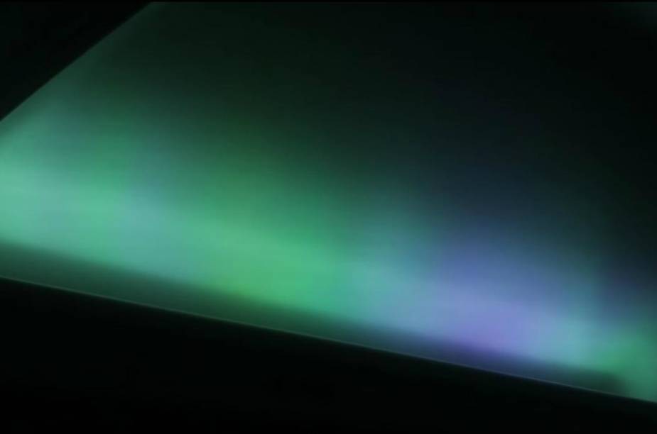 Detalhe da iluminação no interior do Hekla Aurora Detalhe da iluminação no interior do Hekla Aurora