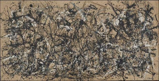 Jackson Pollock está exposto em Nova York tanto no MoMA como no Met, onde está Autumn Rhythm (Number 30)