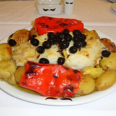 Bacalhau maraca do restaurante Adegão Português, no Rio de Janeiro
