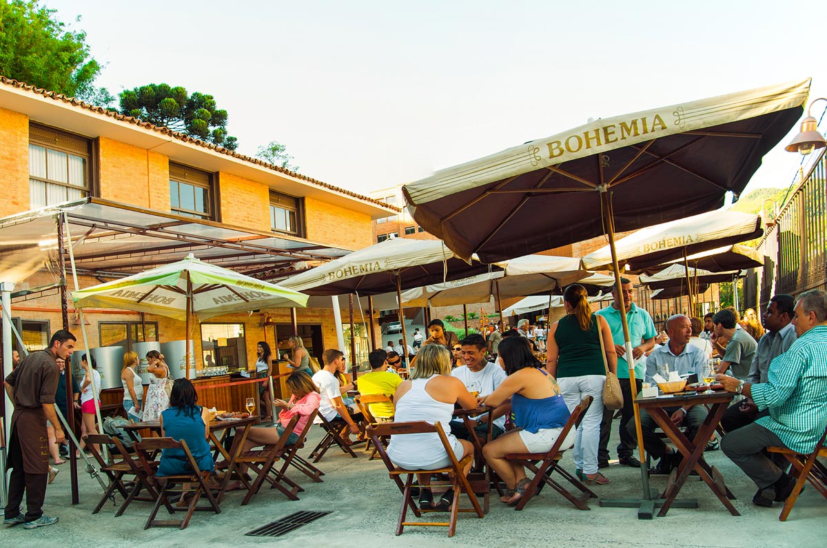 Cervejaria Bohemia, em Petrópolis (RJ)