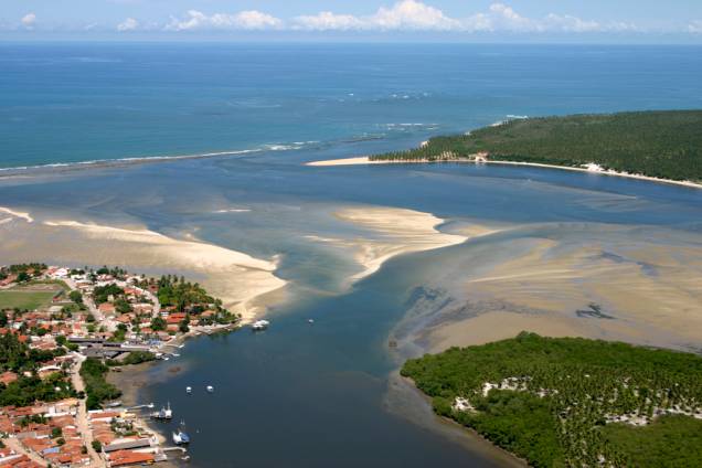 A praia queridinha dos maceioenses é a do Gunga, na Barra de São Miguel em Alagoas