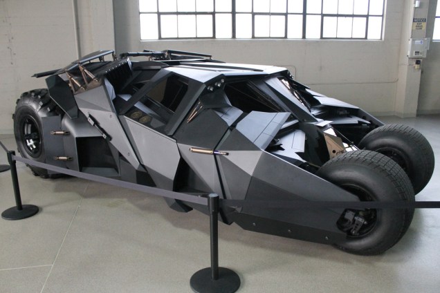 Batmóvel em exposição no Warner Studios