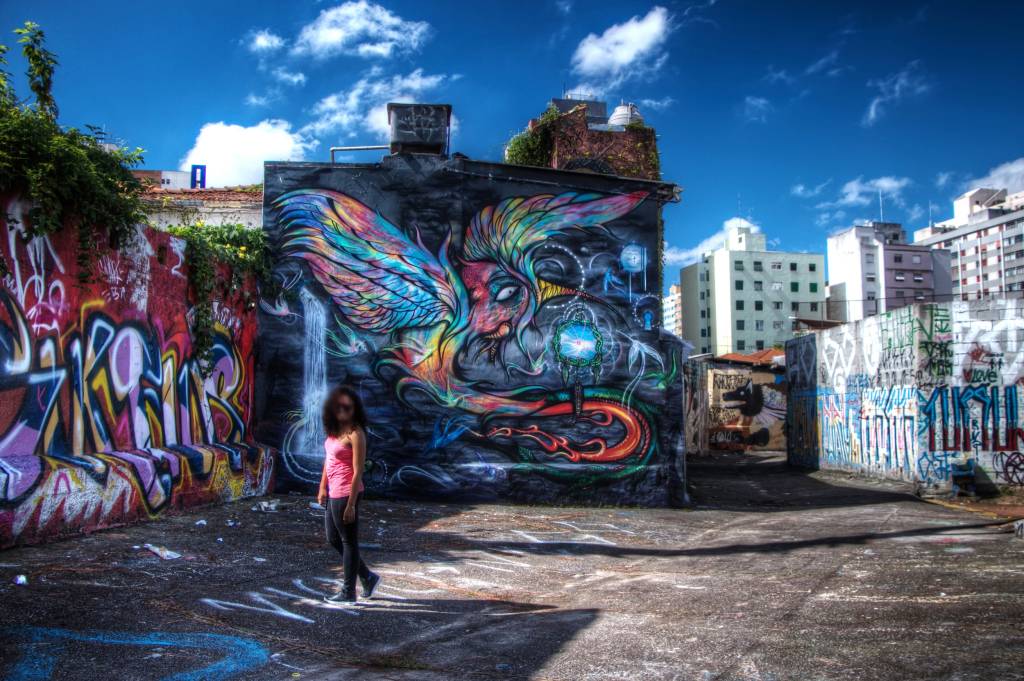 Beco do Batman em Pinheiros, São Paulo (SP)