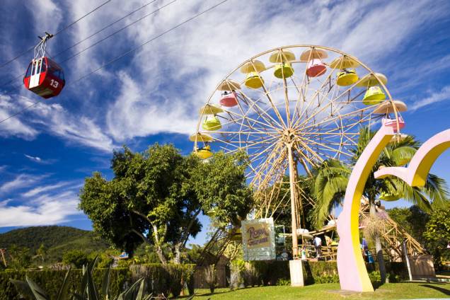 Roda Gigante no parque Beto Carrero World, em Penha, Santa Catarina