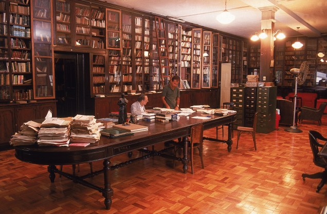 Biblioteca da Academia Brasileira de Letras, no Rio de Janeiro