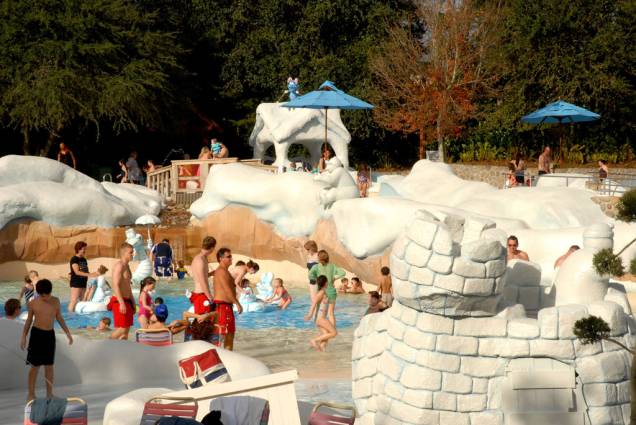Parque aquático Blizzard Beach, do complexo Walt Disney World Resort, na Flórida