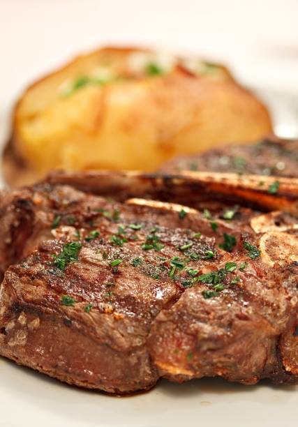 Bone steak do restaurante Antiquarius Grill, no Rio de Janeiro