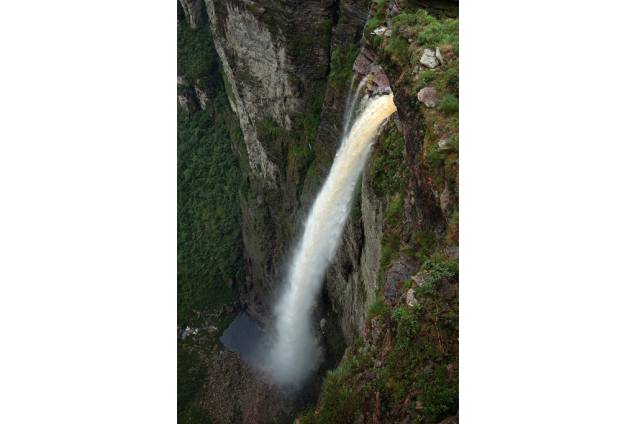 A Cachoeira da Fumaça (380 metros) é uma das atrações mais procuradas da Chapada Diamantina (BA), finalista na categoria Melhor Destino de Ecoturismo no <strong>Prêmio VT 2012/2013</strong> A Cachoeira da Fumaça (380 metros) é uma das atrações mais procuradas da Chapada Diamantina (BA), finalista na categoria Melhor Destino de Ecoturismo no <strong>Prêmio VT 2012/2013</strong>