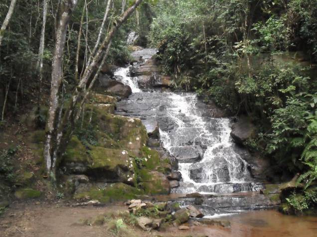 Cachoeira que inspirou Monteiro Lobato a escrever sobre o Reino das Águas Claras no Sítio do Picapau Amarelo em Monteiro Lobato, interior de São Paulo Cachoeira que inspirou Monteiro Lobato a escrever sobre o Reino das Águas Claras no Sítio do Picapau Amarelo em Monteiro Lobato, interior de São Paulo