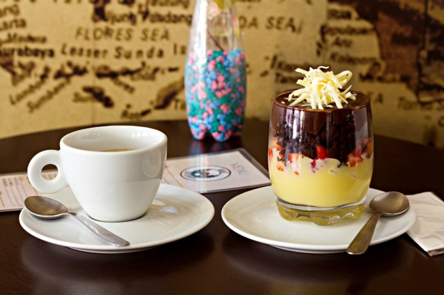 <strong>Café Cathedral:</strong> 1 Trifle + 1 Dose de Ristretto (R$ 10,00)