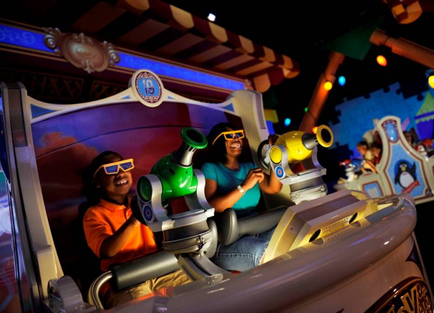 Toy Story Mania, no California Adventure Park