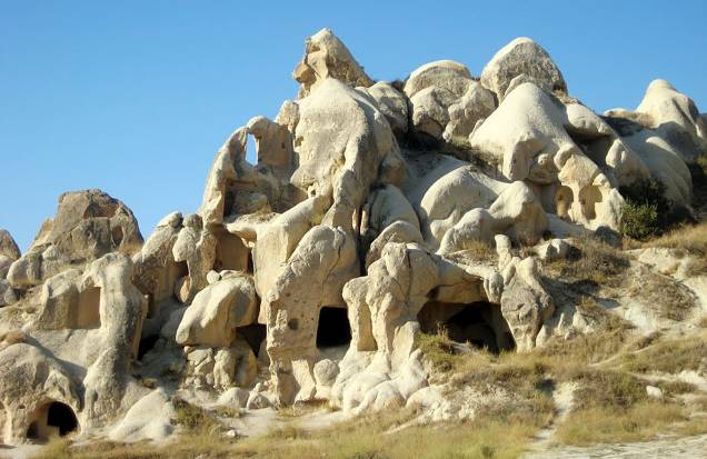 Formações rochosas da Capadócia