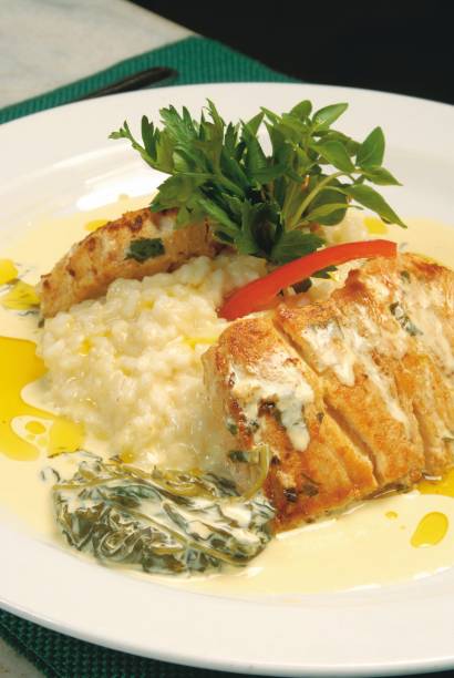 Filhote ao creme de tucupi com risoto de jambu, do restaurante Capone, Belém, Pará