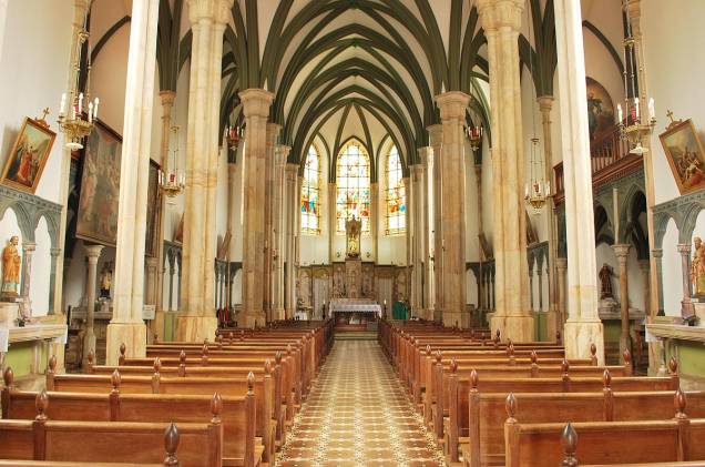 Igreja Nossa Senhora Mãe dos Homens, do Parque Natural do Caraça, em Santa Bárbara, Minas Gerais Igreja Nossa Senhora Mãe dos Homens, do Parque Natural do Caraça, em Santa Bárbara, Minas Gerais