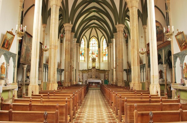 Igreja Nossa Senhora Mãe dos Homens, do Parque Natural do Caraça, em Santa Bárbara, Minas Gerais