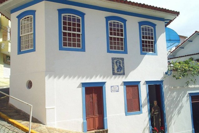 Casa onde Frei Galvão nasceu (em 1739) e viveu até os 21 anos, ponto de chegada de peregrinos de todo o país
