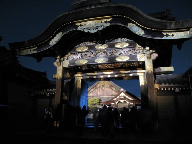 Portão do Castelo Nijo, em Kyoto