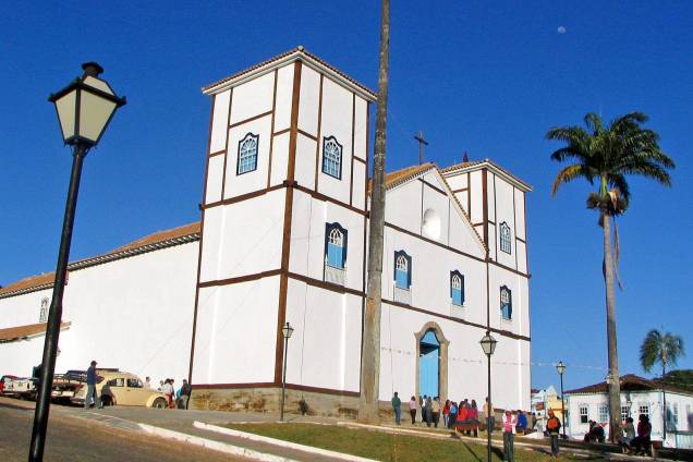A Igreja Nossa Senhora do Rosário, em Pirenópolis, é o cartão-postal da cidade; lembre-se de usar roupas que escondem a pele para entrar no interior da construção