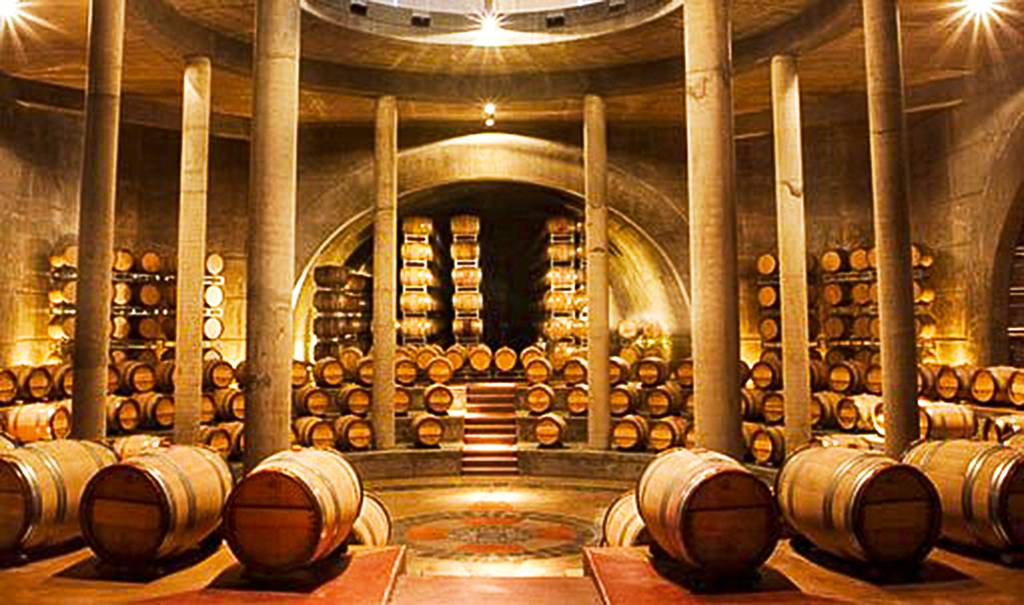 Cave da vinícola Salentein, Mendoza, Argentina