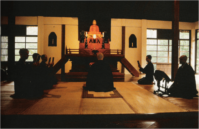 Cerimônia budista