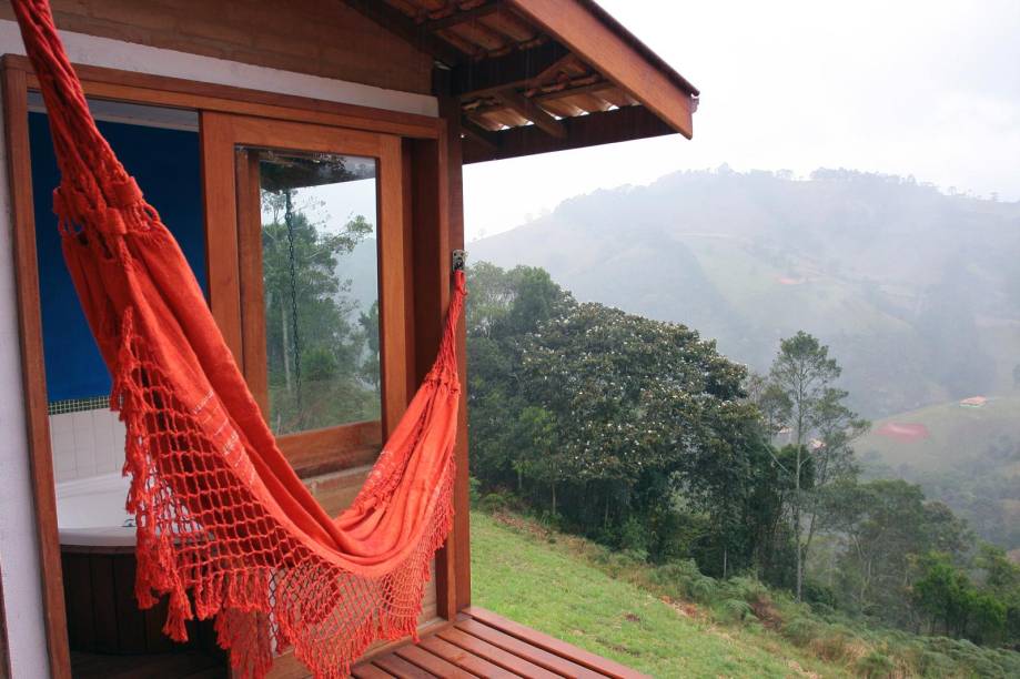  Chalé Queen da pousada Villa Catarina, em Gonçalves, Minas Gerais