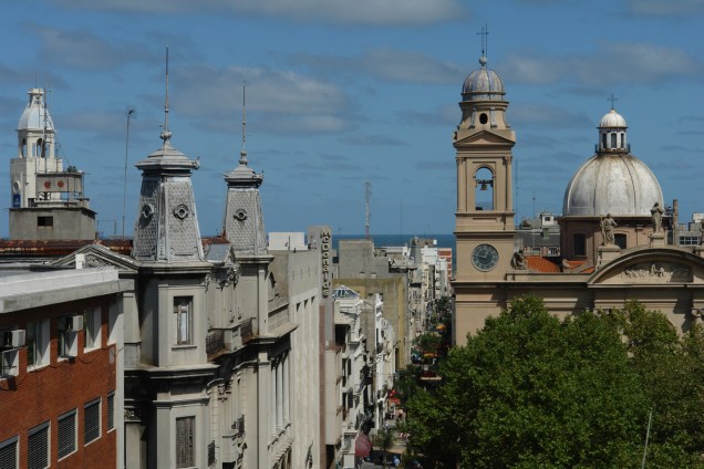 Ciudad Vieja (Cidade Velha) em Montevidéu, no Uruguai