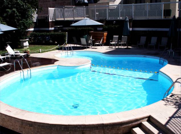 Piscina externa do do Claridge Hotel Buenos Aires Piscina externa do do Claridge Hotel Buenos Aires
