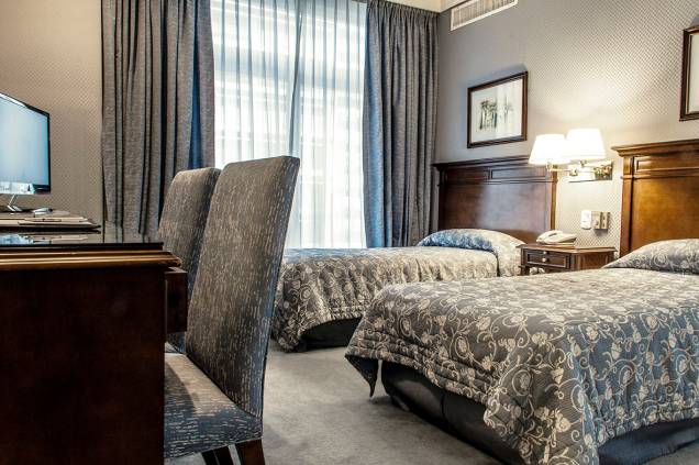 Quarto Duplo Twin do Claridge Hotel Buenos Aires Quarto Duplo Twin do Claridge Hotel Buenos Aires