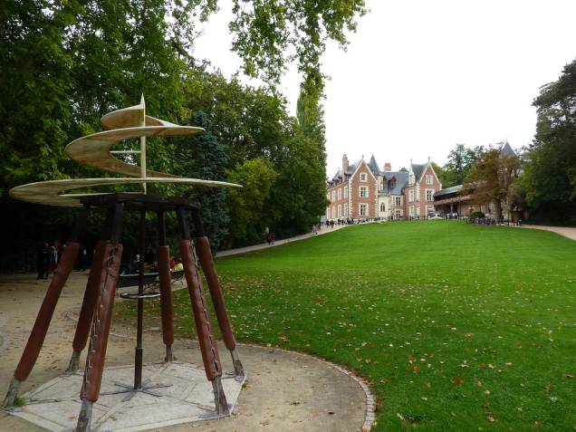 Foi na mansão de Clos-Lucé, próxima ao castelo de Amboise, que Leonardo da Vinci passou os últimos anos de sua vida Foi na mansão de Clos-Lucé, próxima ao castelo de Amboise, que Leonardo da Vinci passou os últimos anos de sua vida