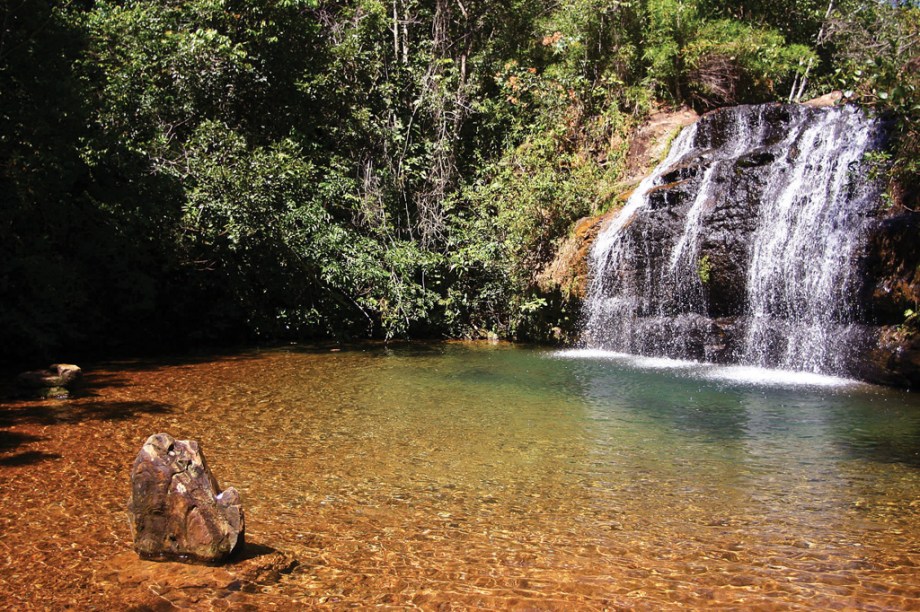 Cachoeira da Cascatinha no Parque Estadual da Serra de Caldas