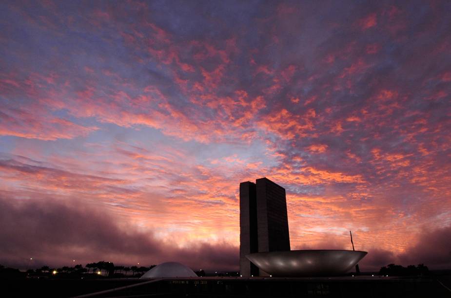 Amanhecer no Congresso Nacional