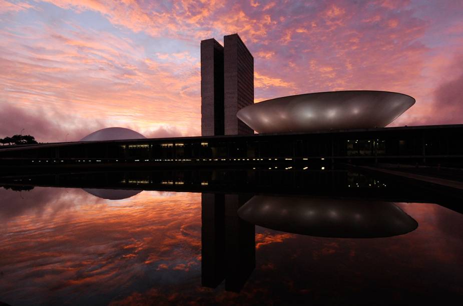Amanhecer no Congresso Nacional