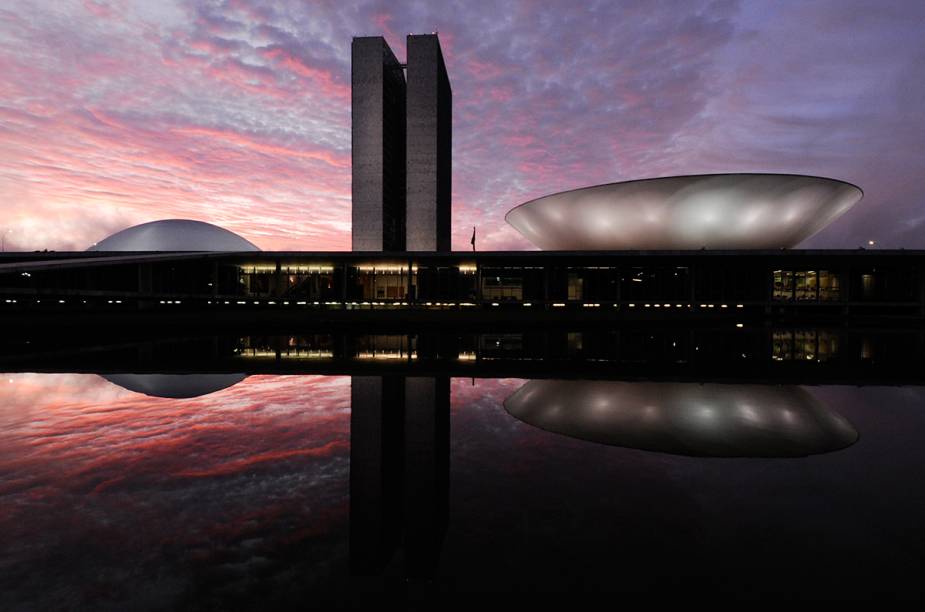 Amanhecer no Congresso Nacional