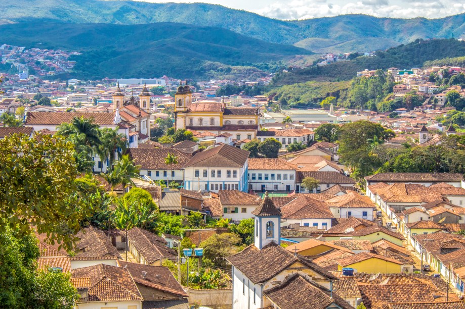Vista geral do conjunto arquitetônico da cidade histórica de <a href="https://viajeaqui.abril.com.br/cidades/br-mg-mariana/" rel="Mariana" target="_blank">Mariana</a>, em Minas Gerais<strong><a href="https://viajeaqui.abril.com.br/materias/fotos-de-cidades-historicas-do-brasil" rel="Leia mais: 29 cidades históricas do Brasil" target="_blank">Leia mais: 29 cidades históricas do Brasil</a></strong>