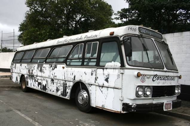 Mosqueteiro, o primeiro ônibus utilizado pelo <strong>Corinthians</strong> para transortar o time de futebol para outros estádios