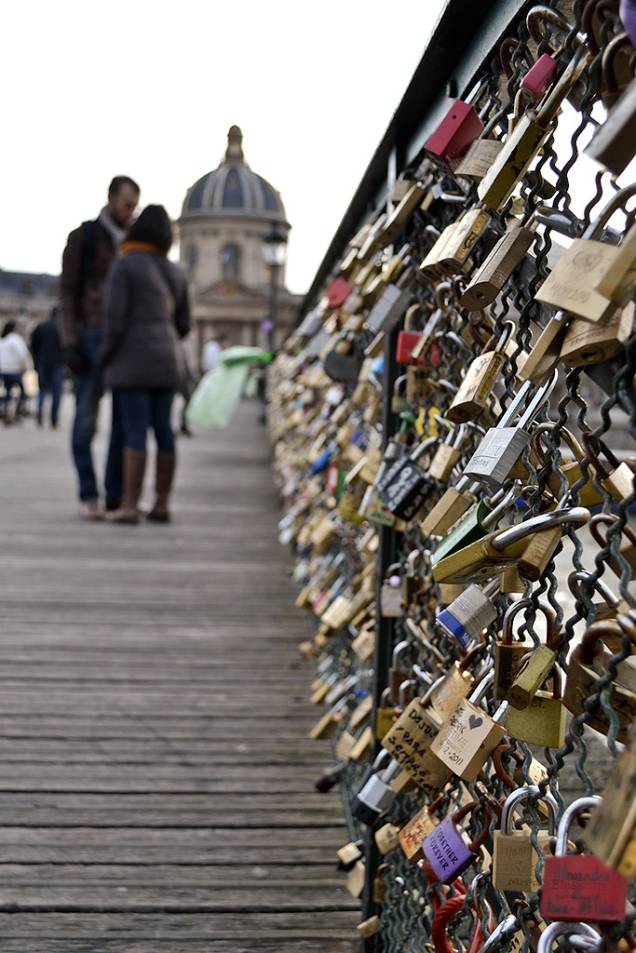 Pont des Arts, Paris, França Pont des Arts, Paris, França