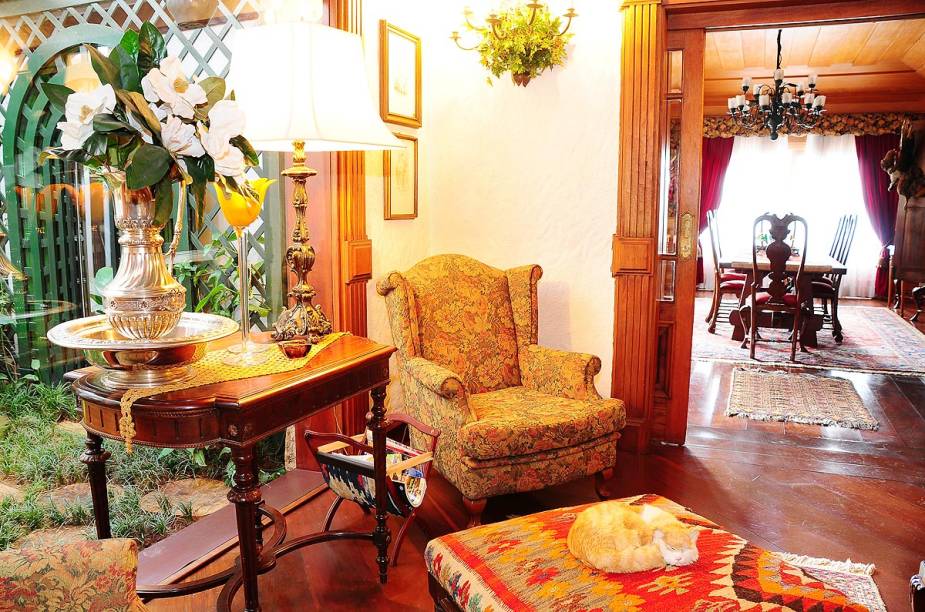 Ambiente interno do hotel
