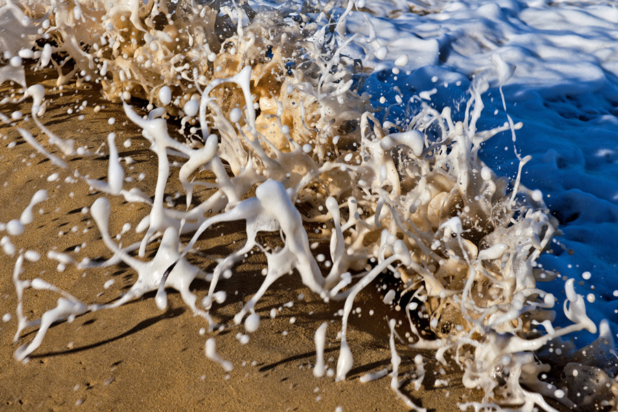 Detalhe de onda, praia do Gunga, Alagoas