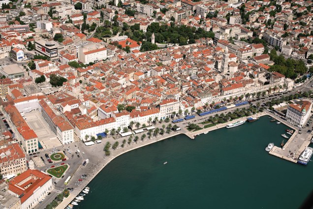 Palácio de Diocleciano, em Split, na Croácia